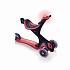 Трехколесный самокат-трансформер Globber Go Up Comfort Play Lights, цвет красный, светящиеся колеса, игровой модуль  - миниатюра №1